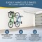 Koova Wall Mount 2 Bike Rack KV-Bike2-V1 - alternate 6